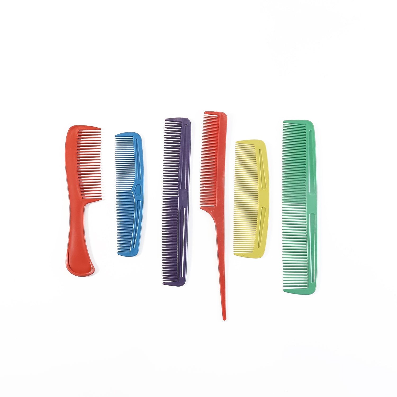 Single hair comb from 6-piece styling comb set