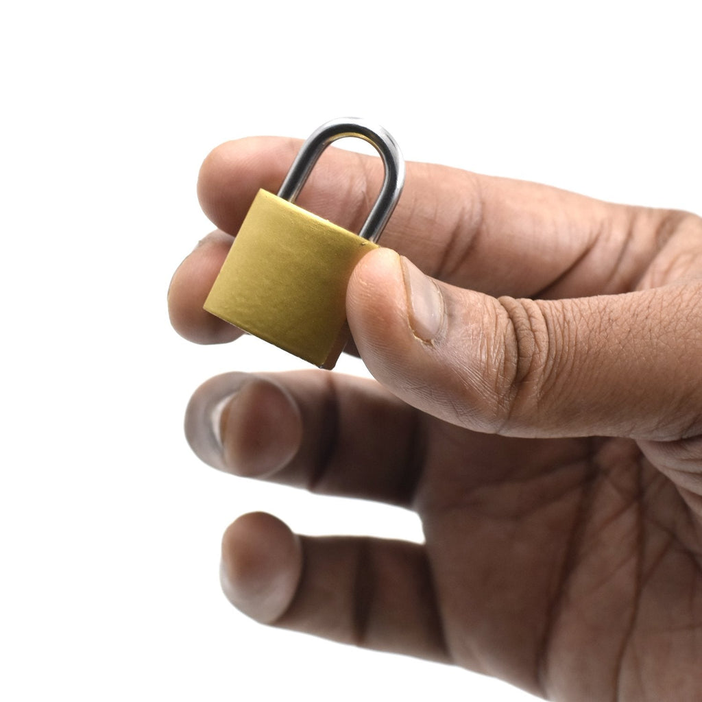 Textured finish of the FortiLock Imitation Copper Lock, emphasizing quality.