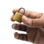 Textured finish of the FortiLock Imitation Copper Lock, emphasizing quality.