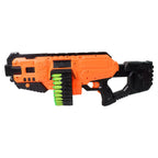 Dynamic action shot of the Street Viper toy gun firing soft bullets, demonstrating safe play.