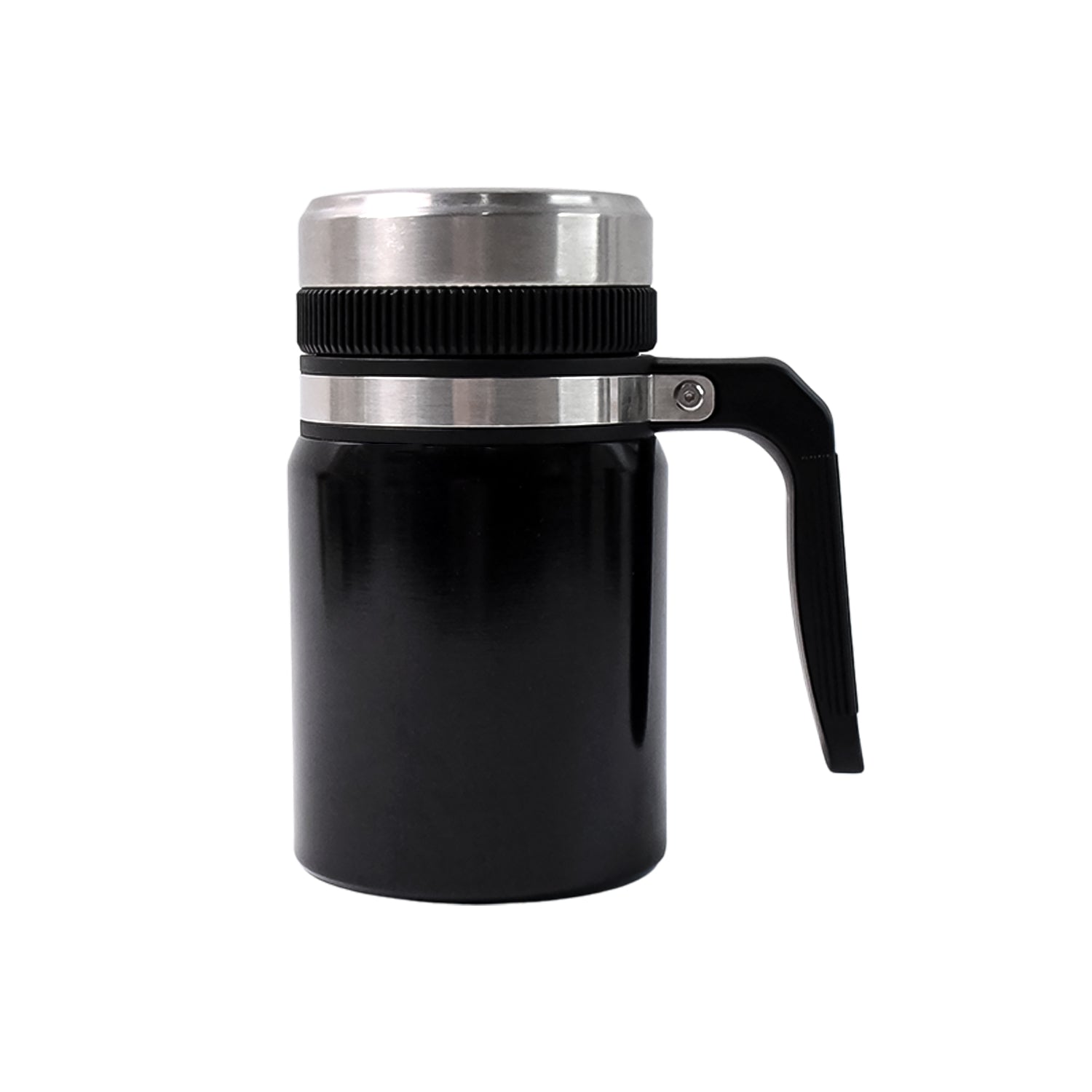 Chill lock vacuum coffee mug with leak-proof airtight lid and sturdy design
