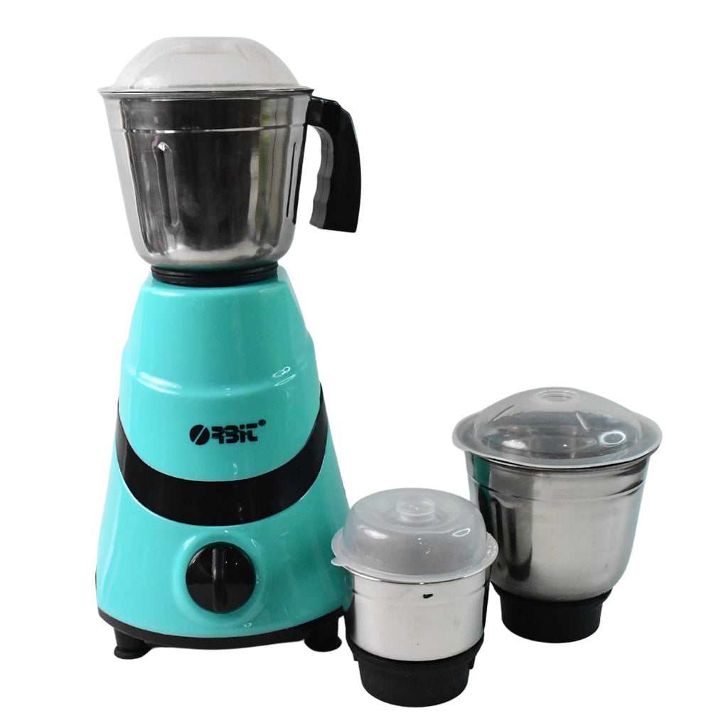 High-efficiency 550W mixer grinder with durable stainless steel jars.