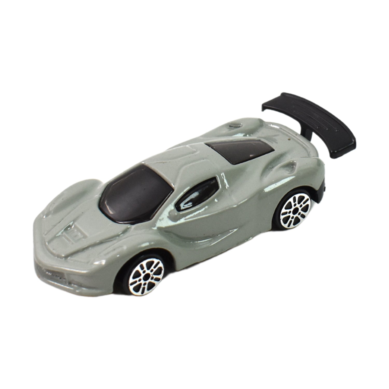 Close-up of the detailed design on a Die-Cast Metal Mini Car Toy