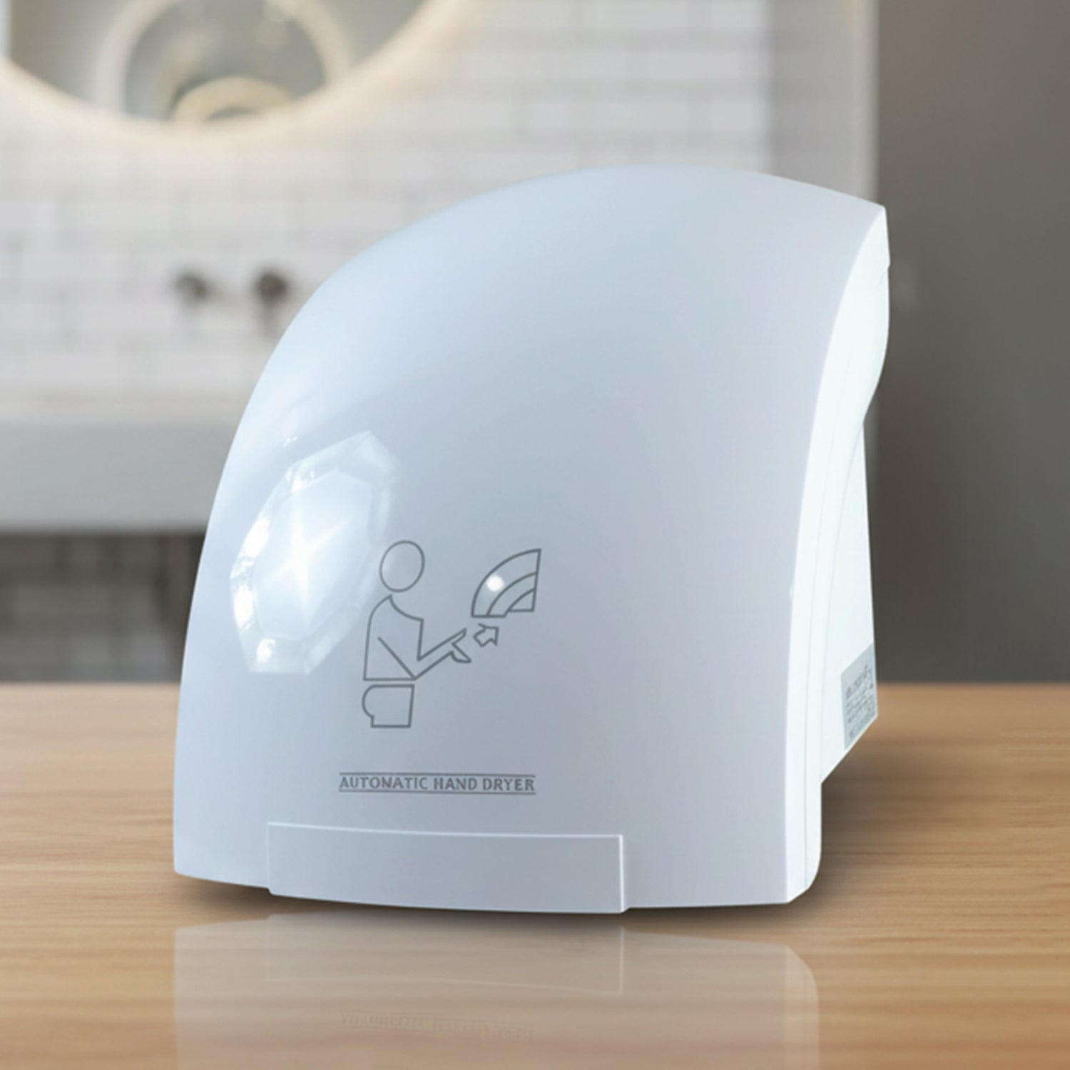 Energy efficient automatic hand dryer unit