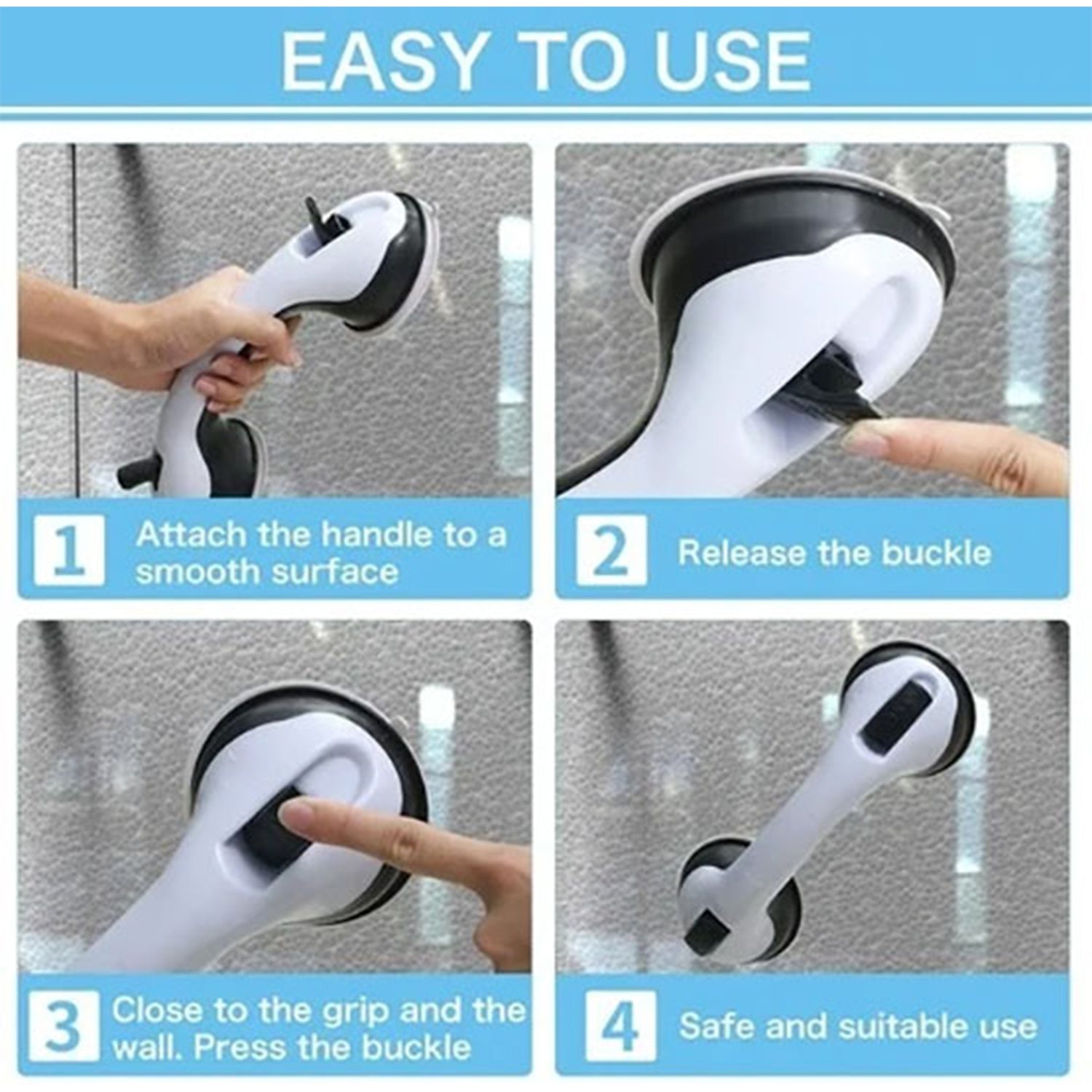 Reliable Helping Handle providing stability for stuck doors.