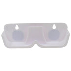 Wall Mount Sunglass Holder securely holding various sunglasses.