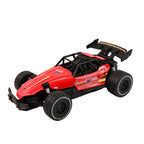 Robo Rush red remote racing toy with durable build and off-road tires