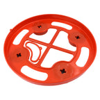 Chrome-plated stainless steel detail on gas cylinder trolley frame