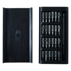 magnetic precision screwdriver tool with interchangeable bits