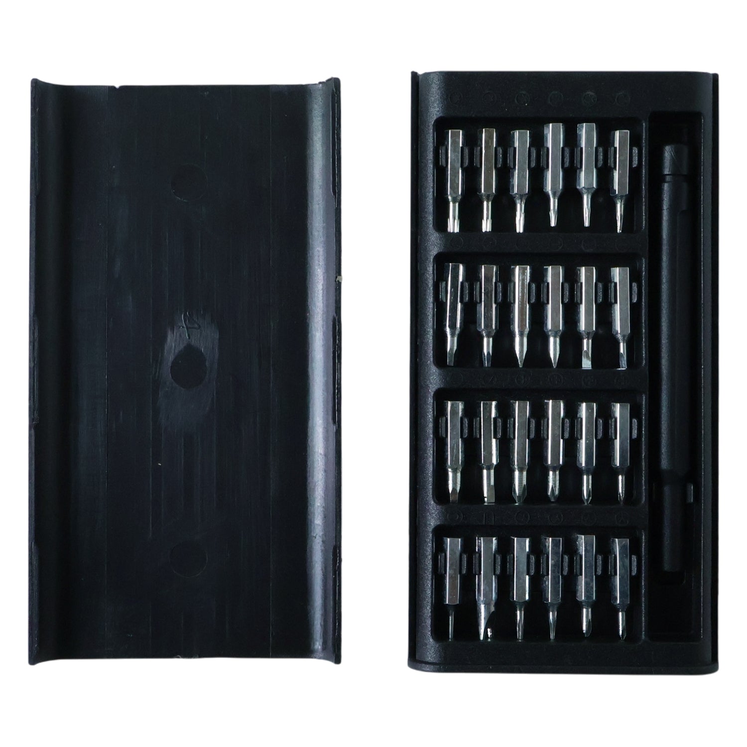 magnetic precision screwdriver tool with interchangeable bits