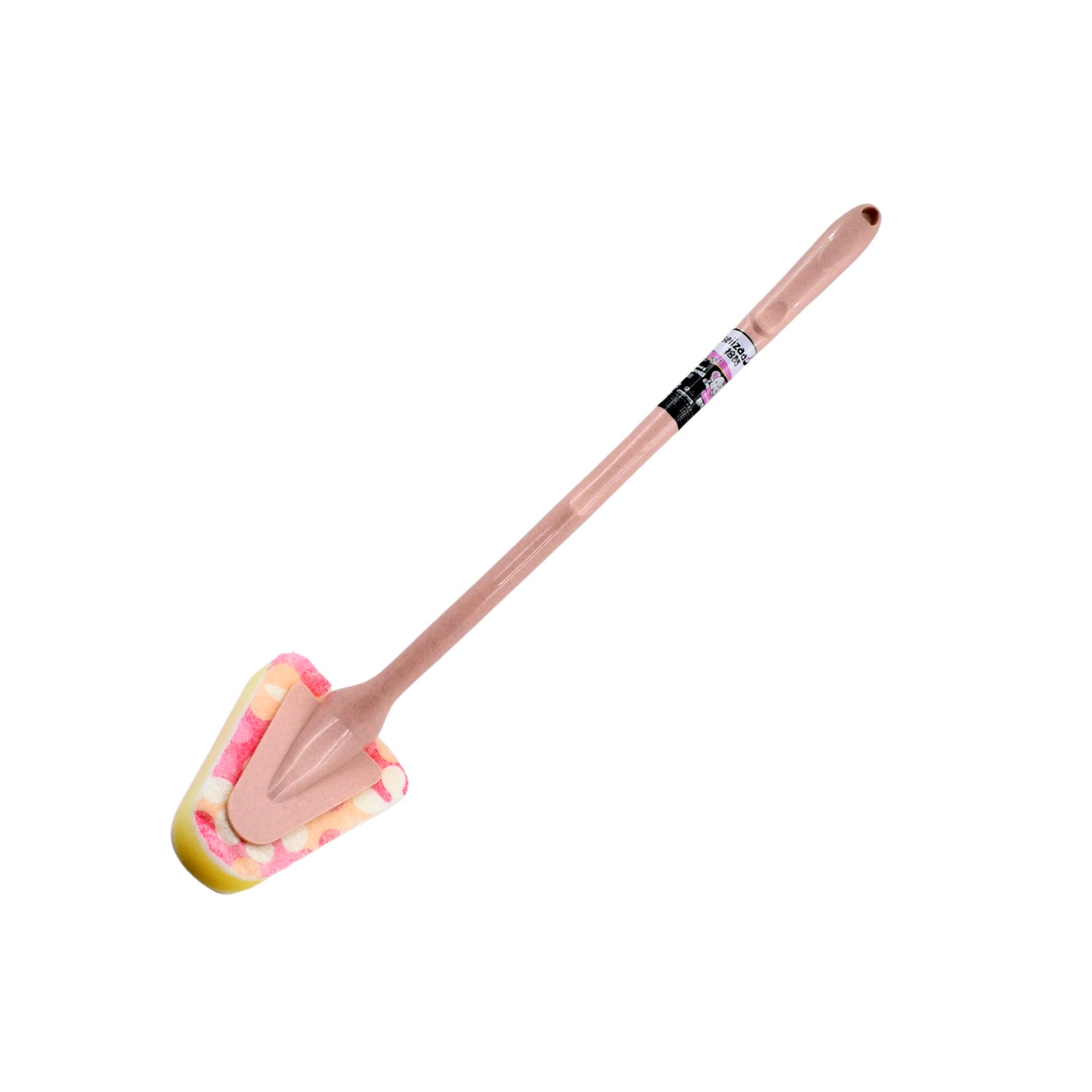 Versatile triangular cleaning tool for tackling tough grime.