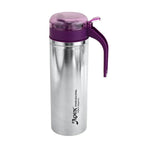 Elegant kitchen oil bottle made of stainless steel for oils and ghee