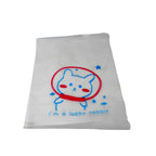 Reusable zip pouch displayed open to show interior space for essentials.