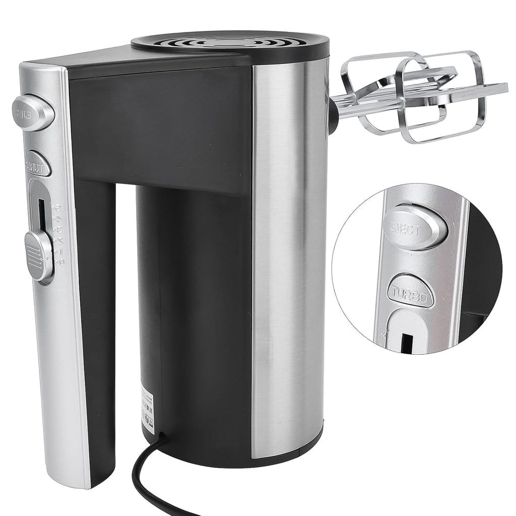 Compact electric mixer suitable for home and professional baking