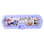 Detailed interactive maze game on the lid of the Kids Pencil Box for engaging play.