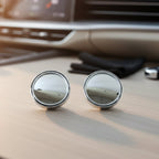 Adhesive backing of the blind spot mirror