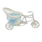 Flower pot stand styled as bicycle cycle for home decoration