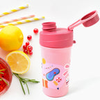 A side profile of the durable ABS plastic lunch box, showcasing its robust construction.