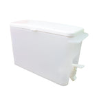 Ergonomic design of the 3.5L water dispenser jug, ideal for everyday use.