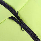 Detailed view of the wheels and base of the FERVENT foldable trolley bag.