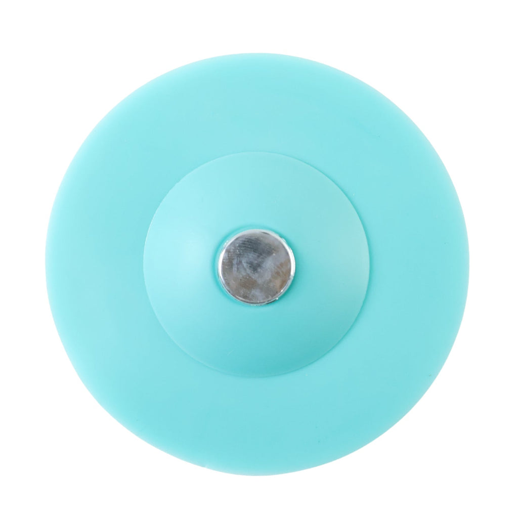 Anti clog shower drain cover made of flexible silicone material