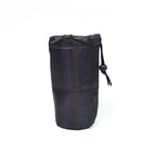 Stylish rope pouch for office supplies, featuring a unique woven pattern.