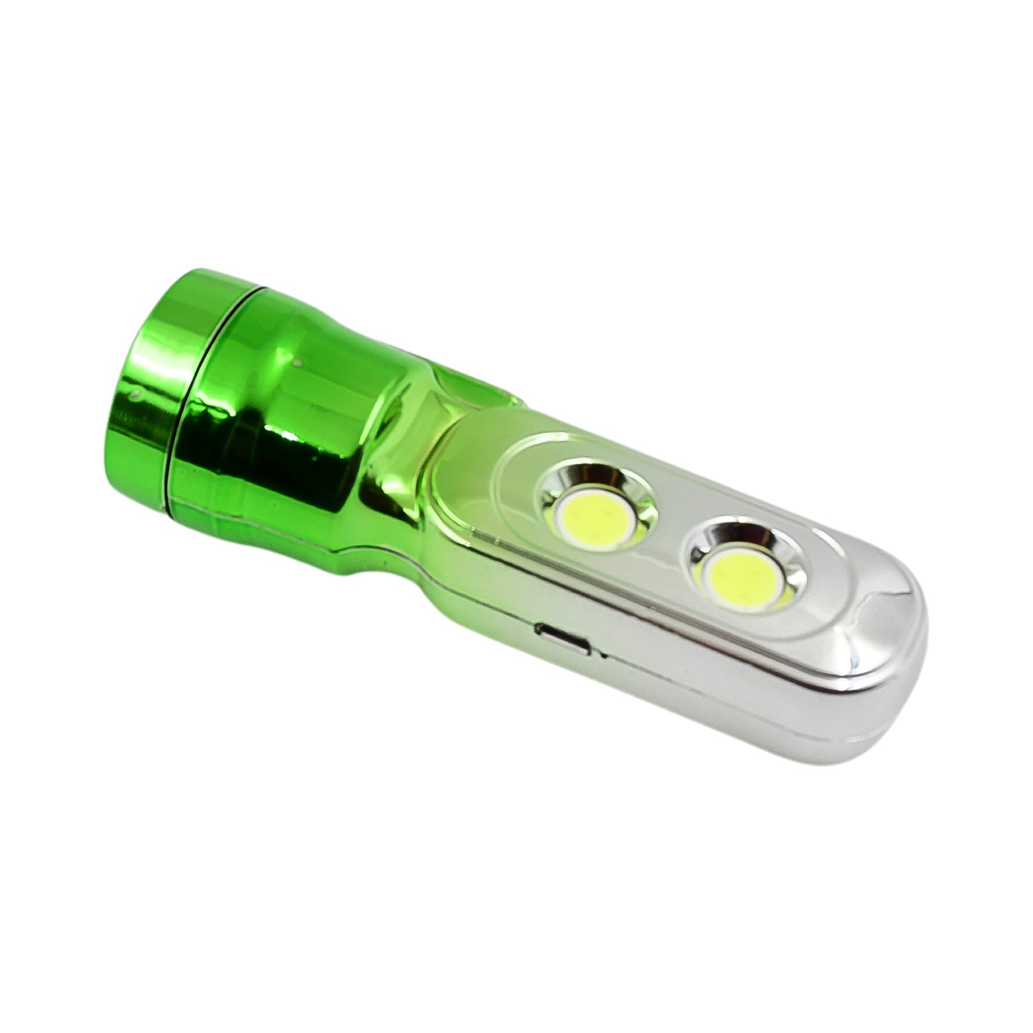 Stylish and ergonomic design of the portable LED torch.