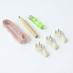 Tool kit for home decor and quick wall mounting tasks