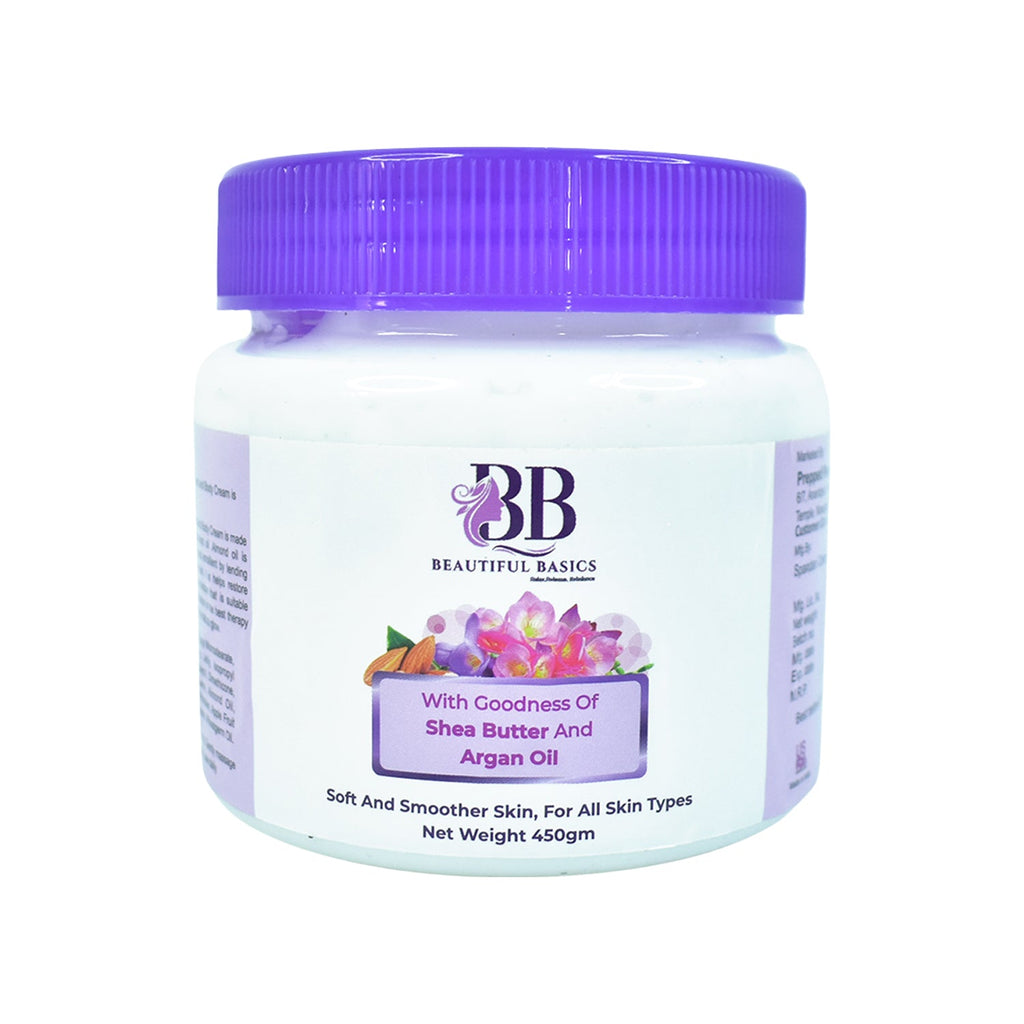 Revitalising Shea Butter Body Cream for soft, supple skin.
