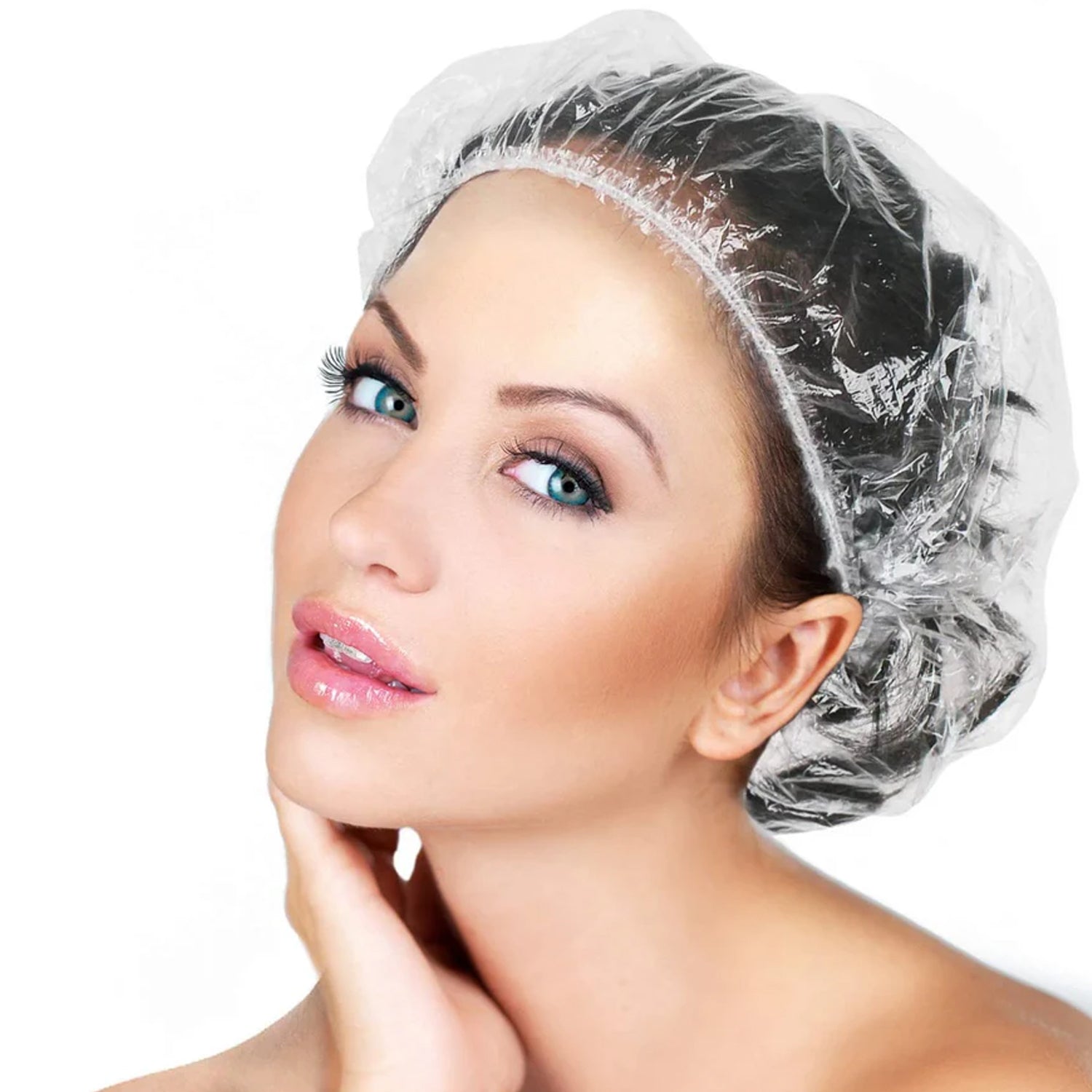 Complete safety pack of disposable personal protective items for hygiene and basic protection