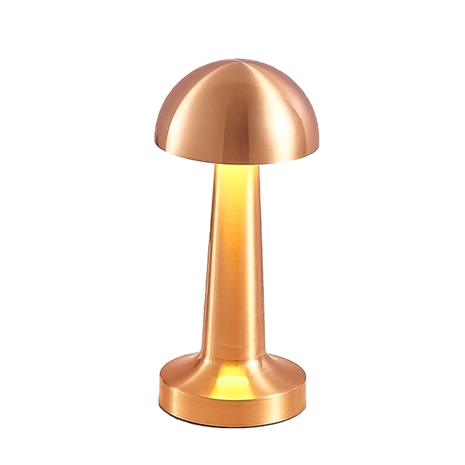 Compact LED touch lamp ideal for bedroom or office desk lighting