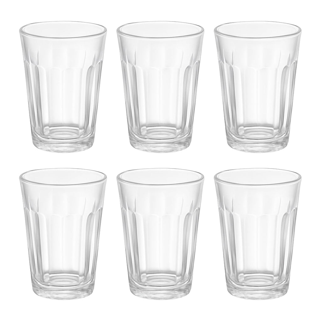 Traditional Indian style unbreakable plastic tea glass set