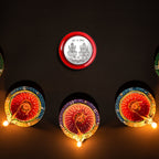 Pooja Coin securely sealed in transparent tamperproof packaging