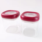 Twist and seal food containers perfect for dry food and snack storage