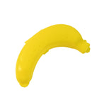 Close-up of the banana case's ventilation holes, designed for freshness.