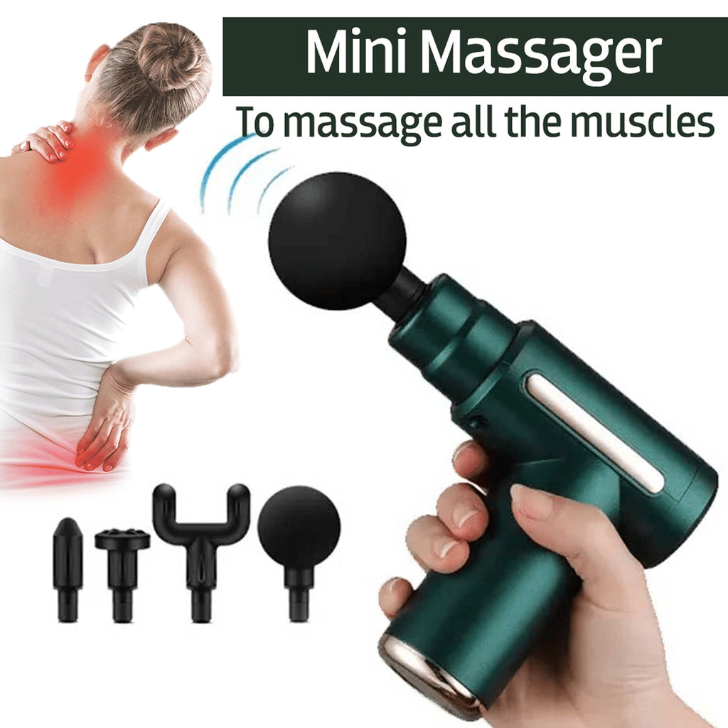 High-performance percussion massager for intense deep tissue muscle relaxation.