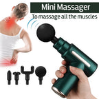 High-performance percussion massager for intense deep tissue muscle relaxation.