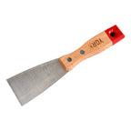 Complete Putty Knife Set with ergonomic rubber handles.