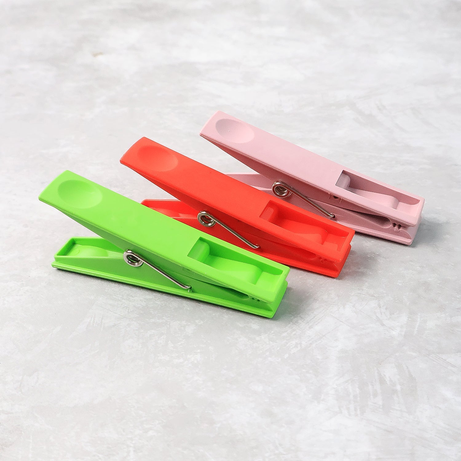 Durable laundry pegs with strong grip and smooth edges
