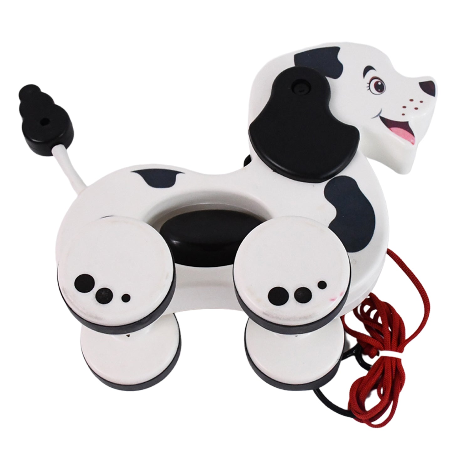 TailWagger push and pull toy designed for toddlers learning to walk
