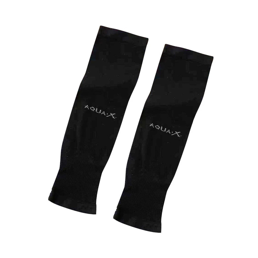 Fitness arm wearing lightweight elbow support compression sleeve