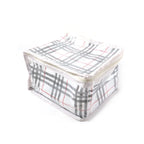 Multiple transparent jewellery storage zipper pouches for makeup and accessories