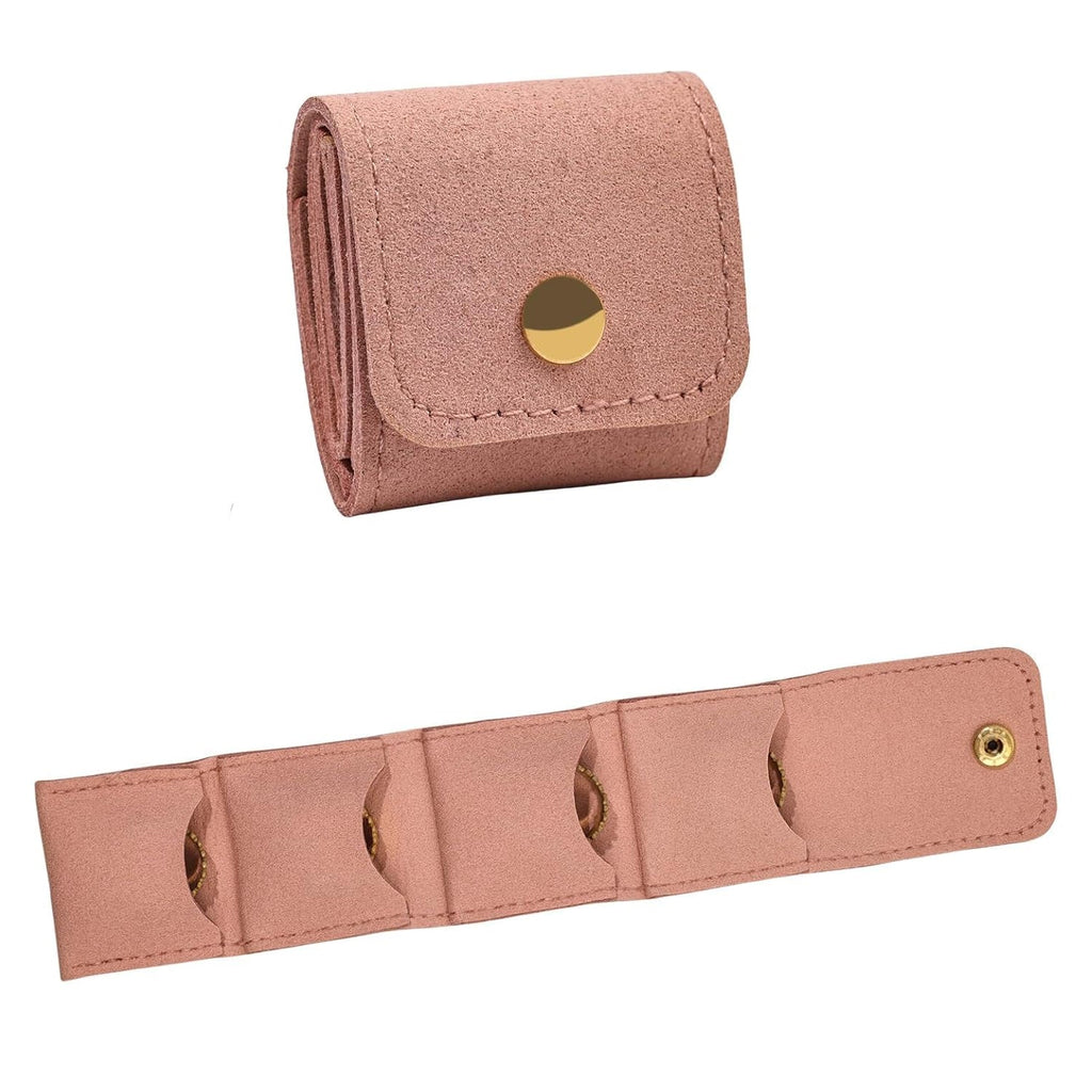 Jewellery storage wallet for safely organizing rings and earrings