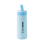 Side profile of Hydrozilla leak-proof kids water bottle in mixed colors