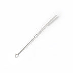Stainless steel handle of robust and durable straw cleaning brush