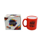 Beautiful ceramic coffee mug, ideal for all kinds of hot beverages.