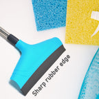 Pro Clean telescopic floor wiper head and handle for efficient cleaning.