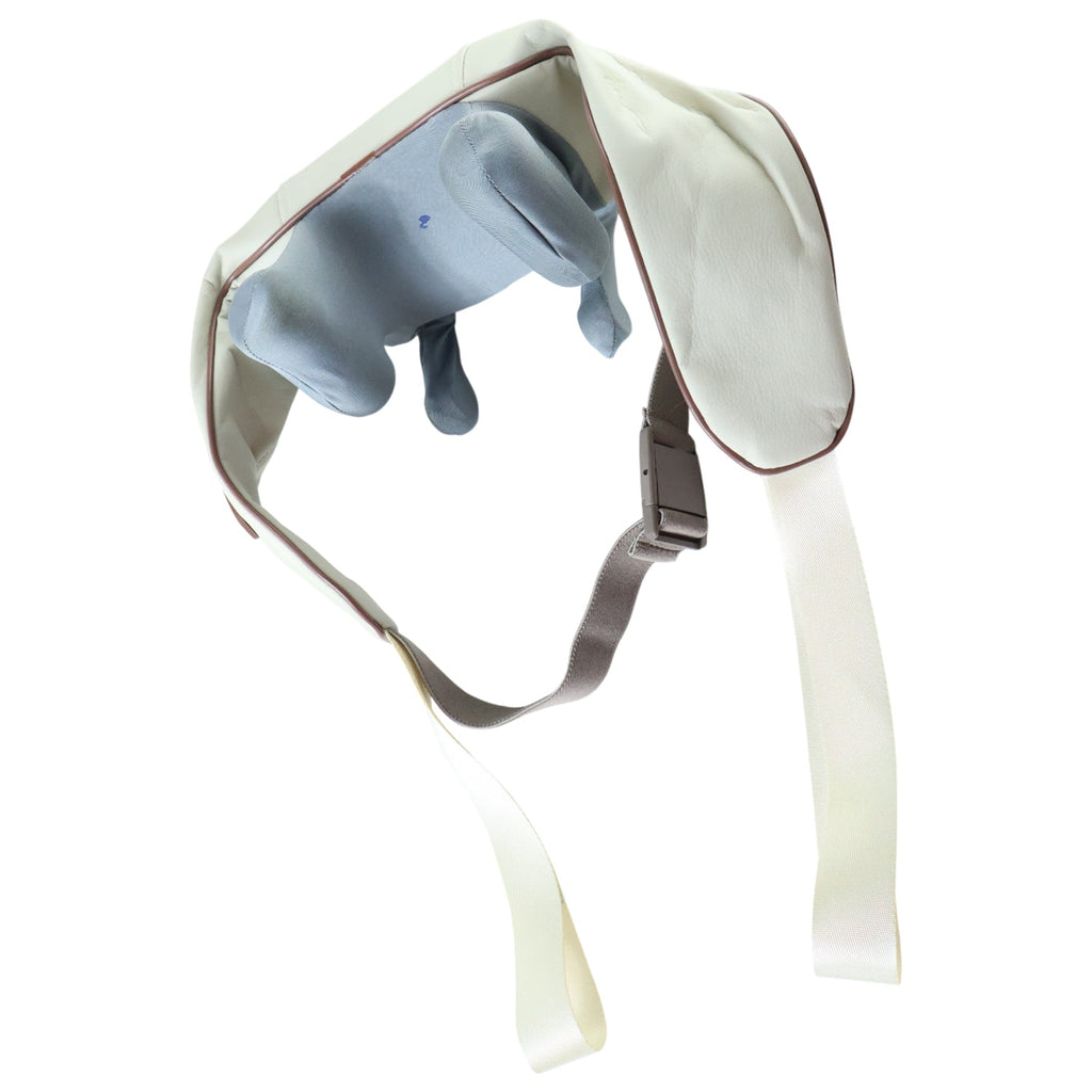 Wide coverage of shoulder massager belt for effective muscle support