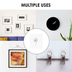 InvisiHook clear adhesive wall hook for home decor