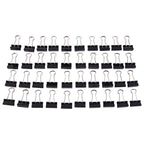 Compact 19 mm heavy-duty binder clips ideal for paperwork